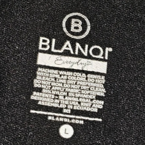 Blanqi Womens‎ Black Postpartum Leggings Large - Picture 3 of 3